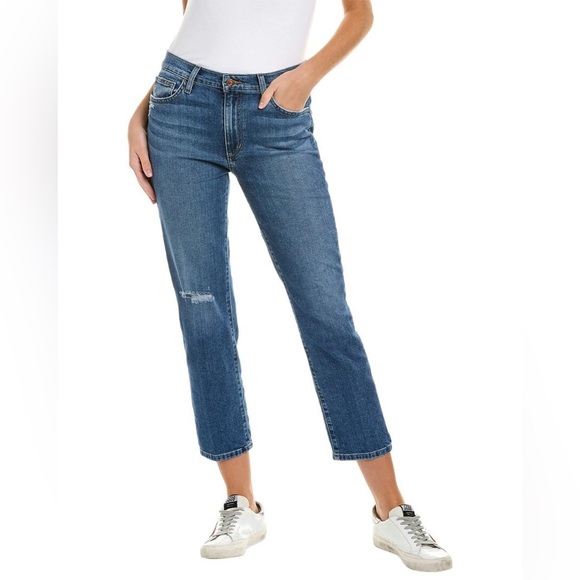 Joe's Jeans Denim - Joe’s The Scout Tomboy Slim Leg Kaelan Mid Rise Denim Blue Jeans Size 26